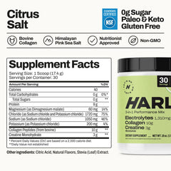 Harlo NSF-certified badge on packaging communicates trust.