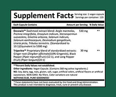 Harmony Dashmool Supreme capsules—vegetarian, non-GMO capsules with clean ingredient profile.