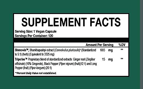 Harmony Nutraceuticals ShankhPushpi Supreme made in Oklahoma, GMP certified