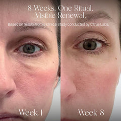 Haroutine glow-ready skin and hair benefits with collagen powder close-up.