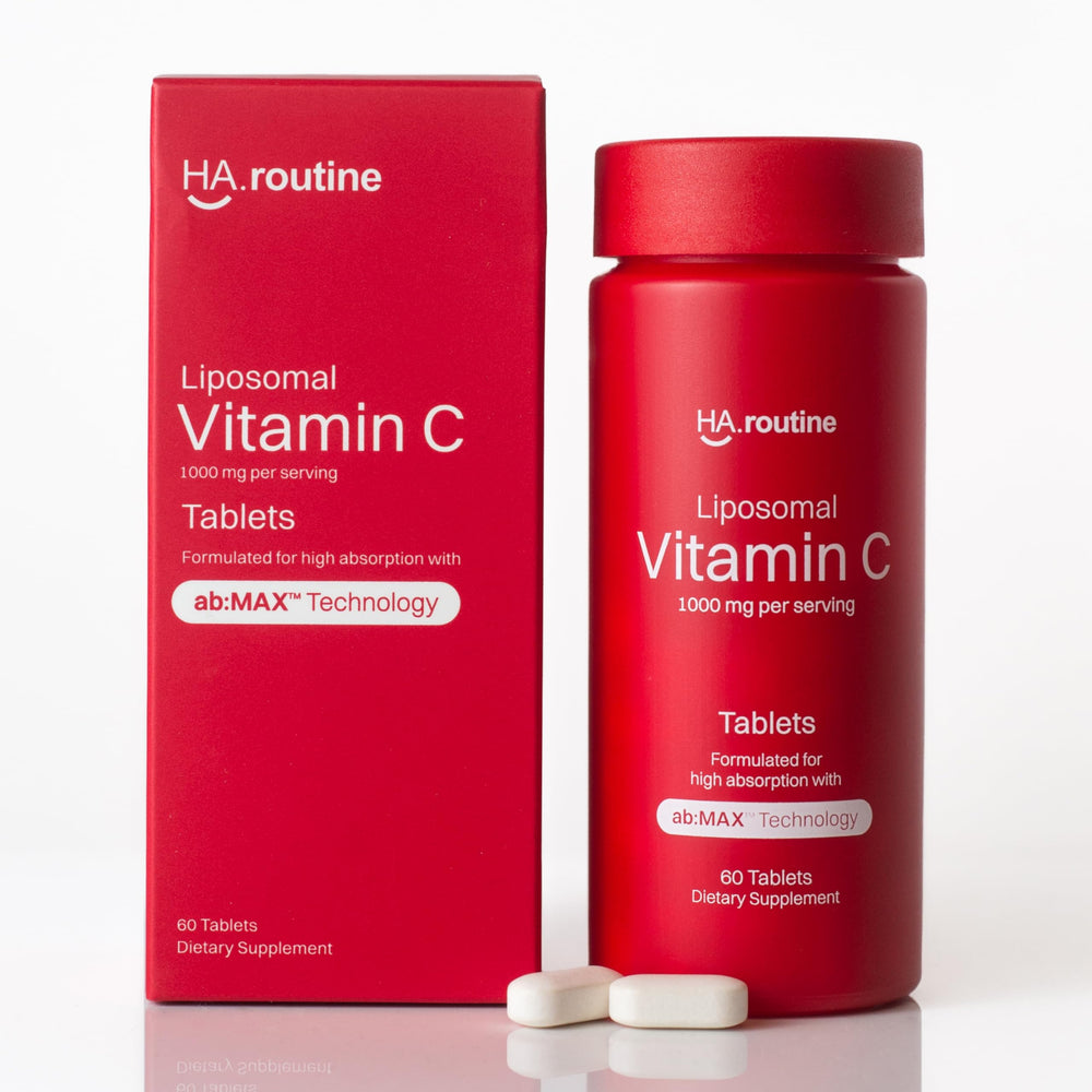 Haroutine liposomal vitamin C 1000mg bottle pour supports daily immune health