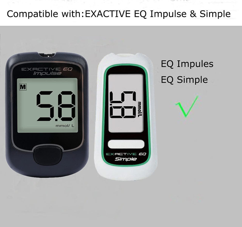 HARPIMER Exactive EQ lancets arranged for easy sampling
