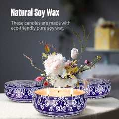 Three-wick design delivering even fragrance across patios and gardens
