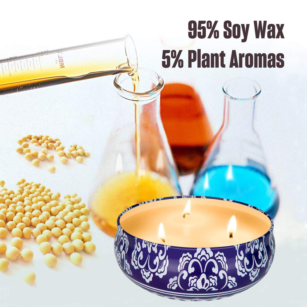 Long burn candles with 75-80 hours per piece for extended ambience