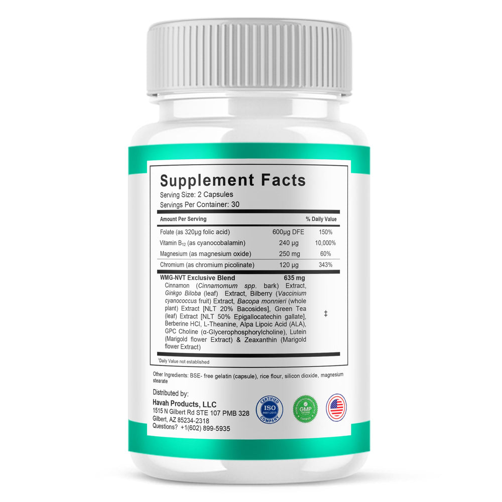 Havah ProstaPrime bottle pour, convenient daily dosing at home.