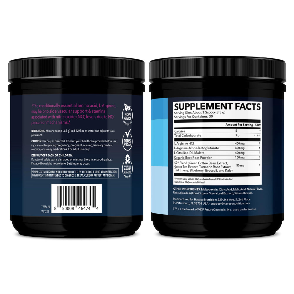 30-day supply badge reinforces monthly endurance and recovery possibilities.