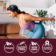Pomegranate and grape seed imagery featured on Havasu Nutrition packaging.