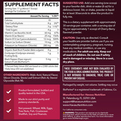 HAVASU Nutrition Beet Root Powder scoop showing measured serving