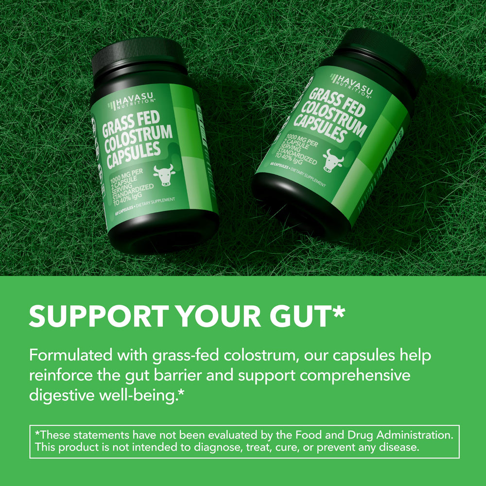 HAVASU NUTRITION 40 percent IgG badge conveys strong immune-related concentration