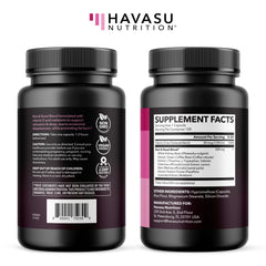 HAVASU Nutrition Night Time Fat Burner in a nightly routine scene