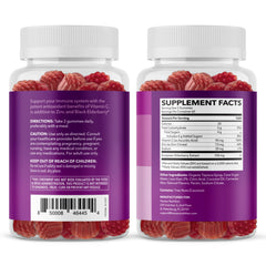 120-count bottle of HAVASU Sambucion Elderberry Gummies