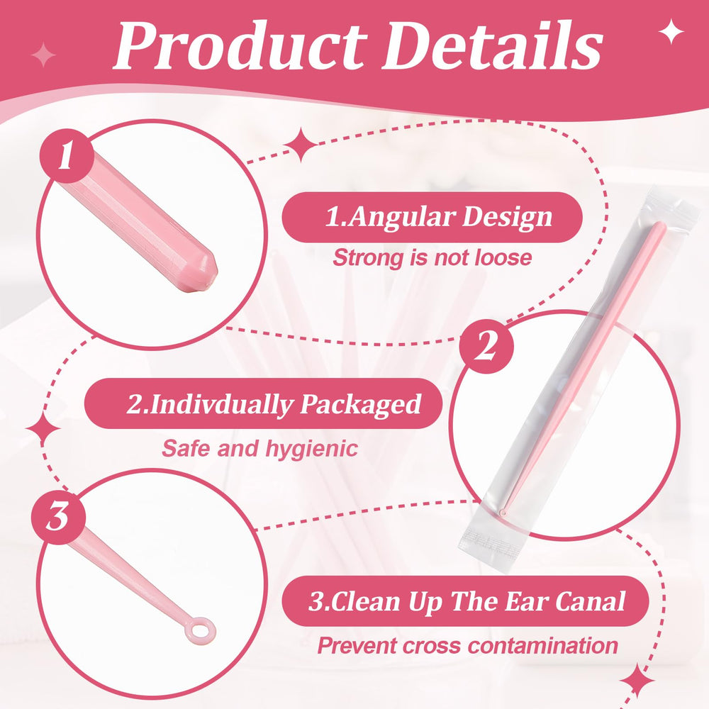 Havawish ear cleaner with a rounded 3mm tip designed for gentle use