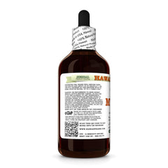 Hawaii Pharm Myrrh glycerite ingredients close-up shows natural resin and glycerin base