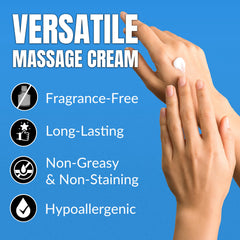 HawkGrips massage cream USA-made label highlighting ethical manufacturing