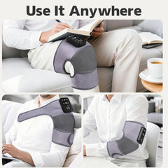 H&B Luxuries portable rechargeable design for on-demand heat and massage