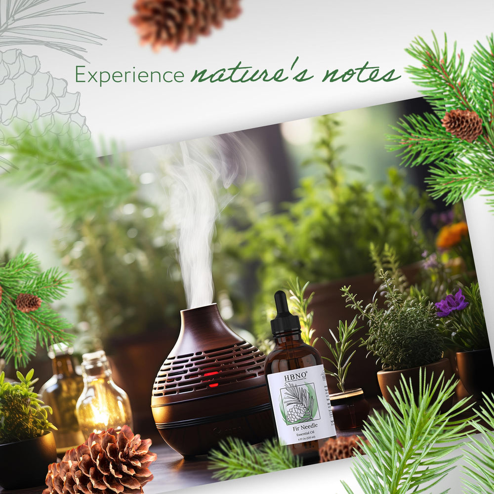 HBNO Fir Balsam oil used in DIY cleaning and fragrance
