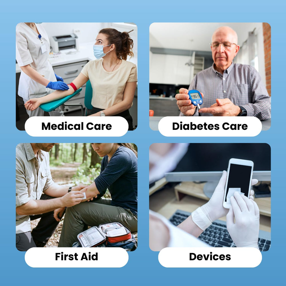 HCS alcohol pad ideal for injections, first aid, and minor wound prep.