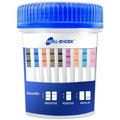 Heal-CHECK 6-pack urine test kit box for convenient home screening.