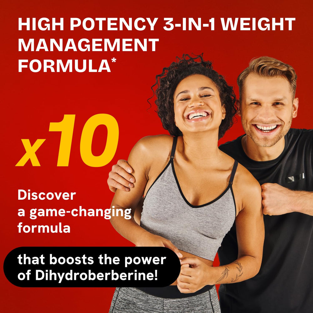 HealMeal Dihydroberberine bottle back reveals dosage guidance and shelf life.