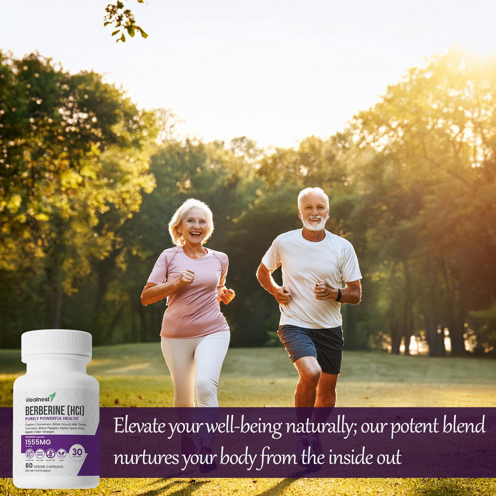 HEALNEST Alpha Lipoic Acid label highlights key premium ingredients