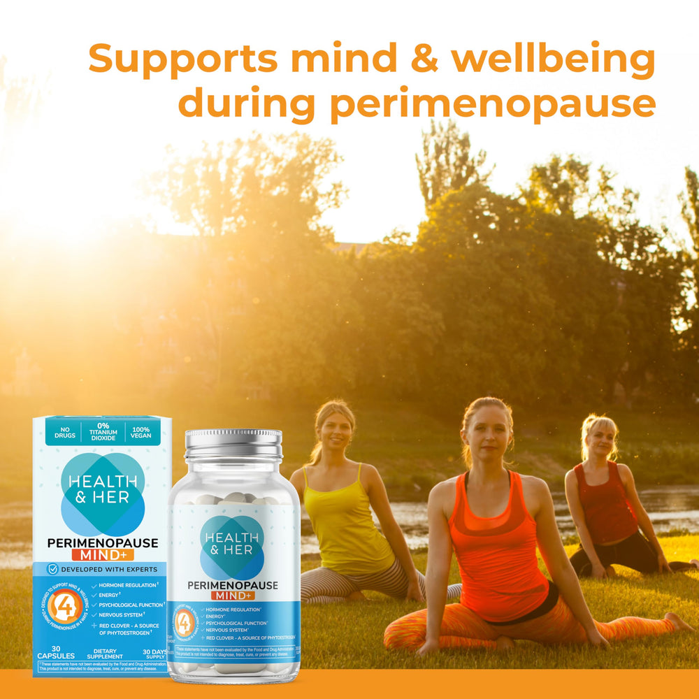 Health and Her Mind+ bottle label detail