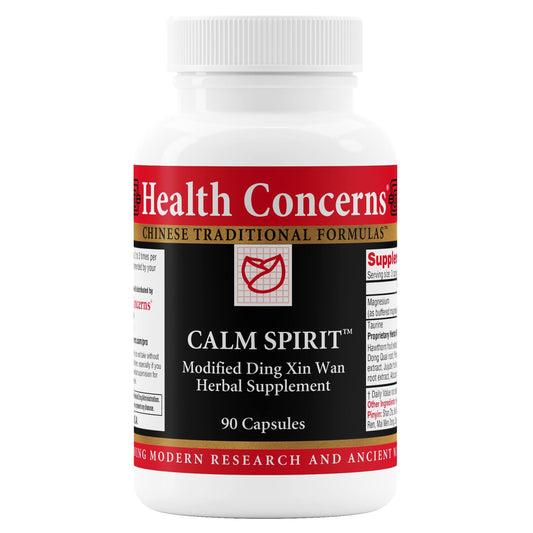 Health Concerns Calm Spirit bottle with capsules for natural stress support