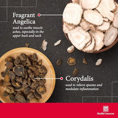 Health Concerns Channel Flow ingredient blend featuring Corydalis and herbs