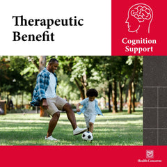 Packaging scene of Cogni-Spark illustrating an all-in-one cognitive health blend