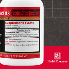 Health Concerns digestion comfort capsules highlighting digestive ease potential use