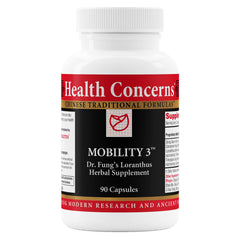 Health Concerns Mobility 3 bottle front view highlighting joint support formula