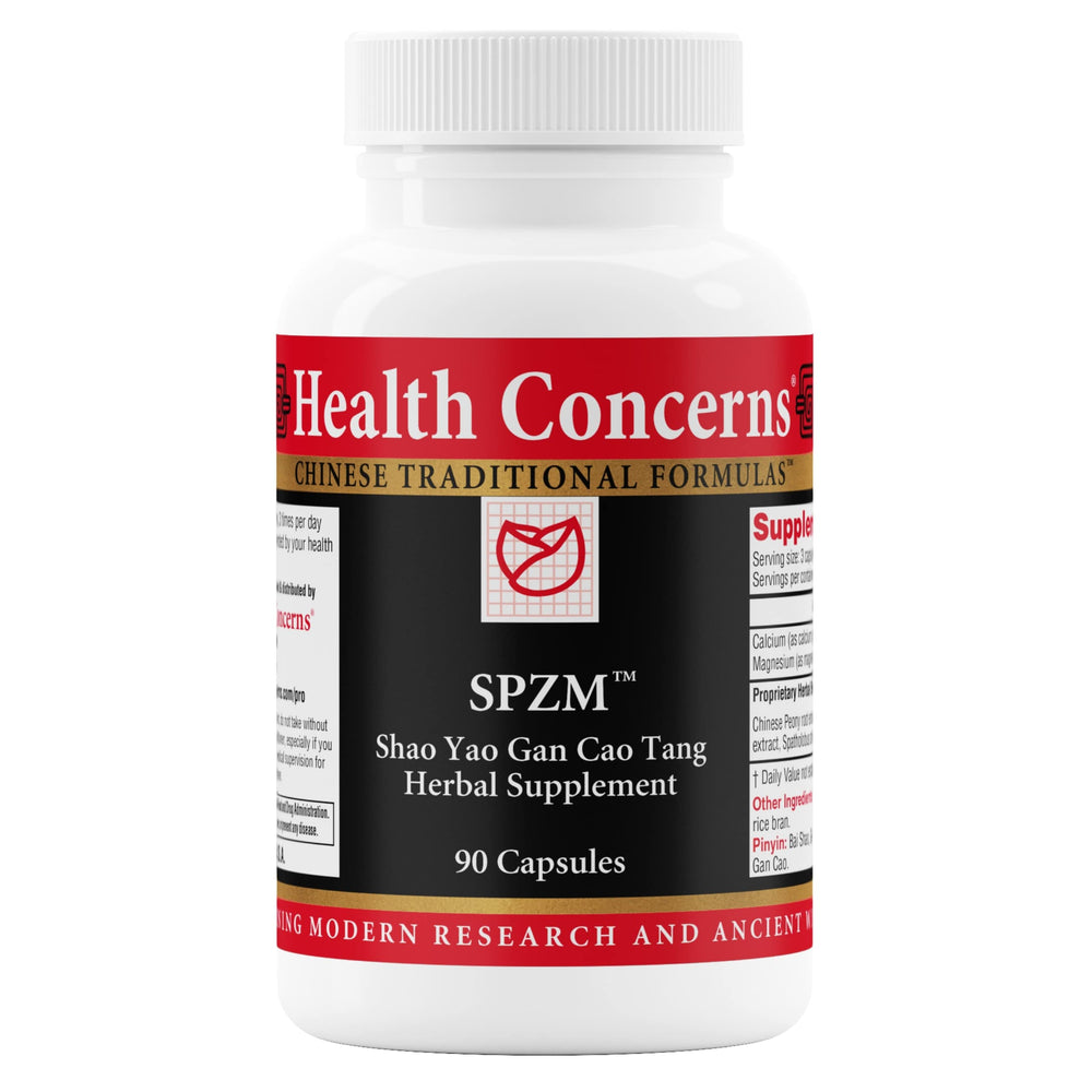Health Concerns SPZM capsules front view for daily use and comfort