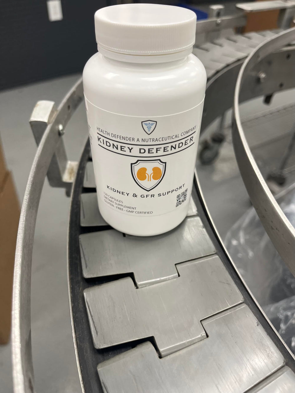 Health Defender Kidney Defender labeling clearly communicates dosage and benefits.