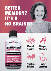 HEALTH DIRECT AminoMind bottle closed ready for daily use