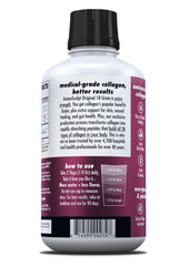 Ingredients panel on bottle emphasizes purity, no gluten, soy, dairy.