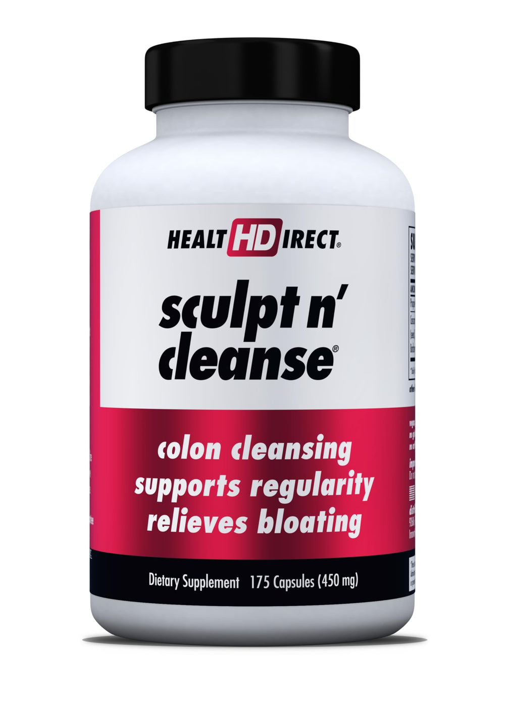 HEALTH DIRECT Sculpt n' Cleanse bottle showcasing herbal detox support for digestion