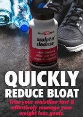 Health Direct Sculpt n' Cleanse label showcasing natural ingredients for regularity.