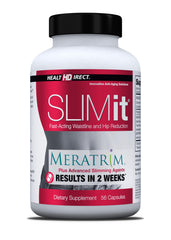 HEALTH DIRECT SLIMit bottle with Meratrim supports convenient daily fat management.