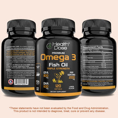 Health Dose Omega 3 two month supply pack for long term use