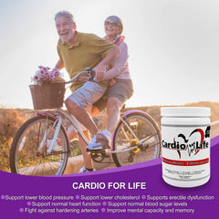 Health Guardian AstraGin ingredient spotlight beside CardioForLife packaging.