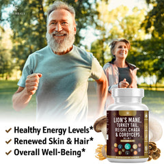Health Heals Cordyceps bottle image showcases endurance support for active routines.