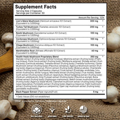 Health Heals Turkey Tail bottle image highlights immune support for daily resilience.