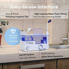 Health Solutions SinuPulse Elite easy setup for daily nasal care.