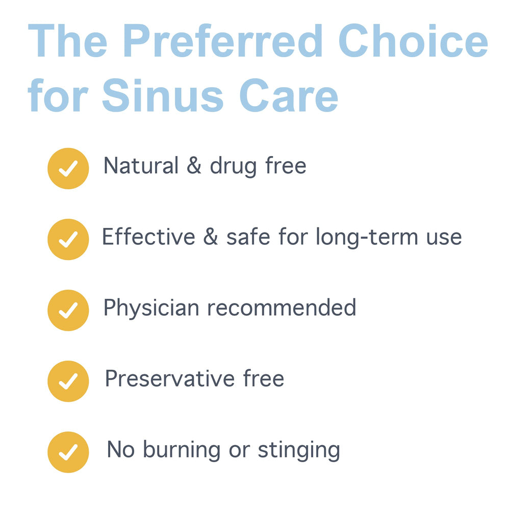 Health Solutions sodium chloride packets with potassium and calcium in SinuAir.