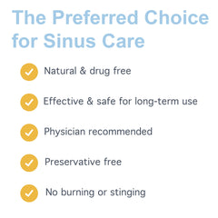 Health Solutions sodium chloride packets with potassium and calcium in SinuAir.
