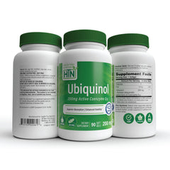 Health Thru Nutrition Ubiquinol 200mg softgels travel pack for convenient supplementation on the go