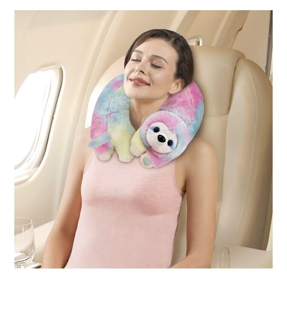 Health Touch Rainbow Sloth massager side view highlighting ergonomic grip.