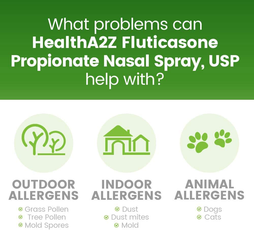 HealthA2Z compact nasal spray is convenient for home or travel