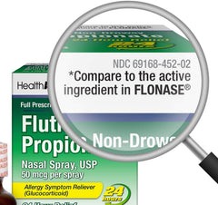 HealthA2Z two-pack packaging emphasizes value for daily allergy care