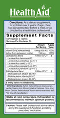 HealthAid FocusProbio Kidz vanilla flavor chewables, featuring Vitamin D and iodine for daily nutrient support.