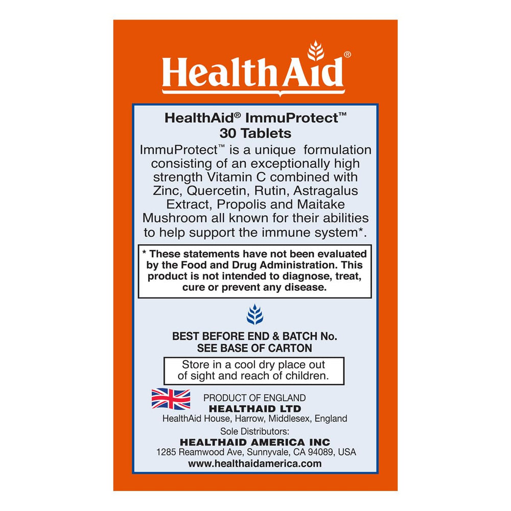 HealthAid Immuprotect packaging image conveying trust and daily use.